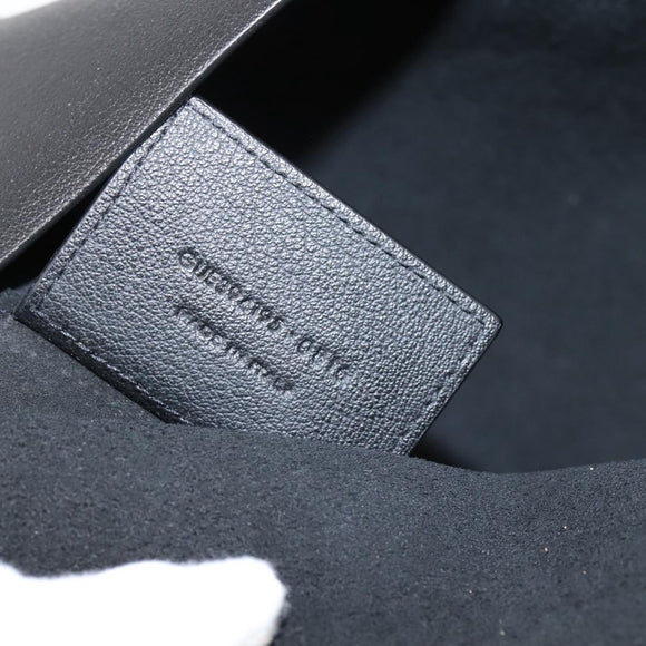 SAINT LAURENT Tote Bag Leather Black Gold 394195 Auth bs37268