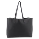 SAINT LAURENT Tote Bag Leather Black Gold 394195 Auth bs37268-13
