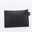 SAINT LAURENT Tote Bag Leather Black Gold 394195 Auth bs37268-21