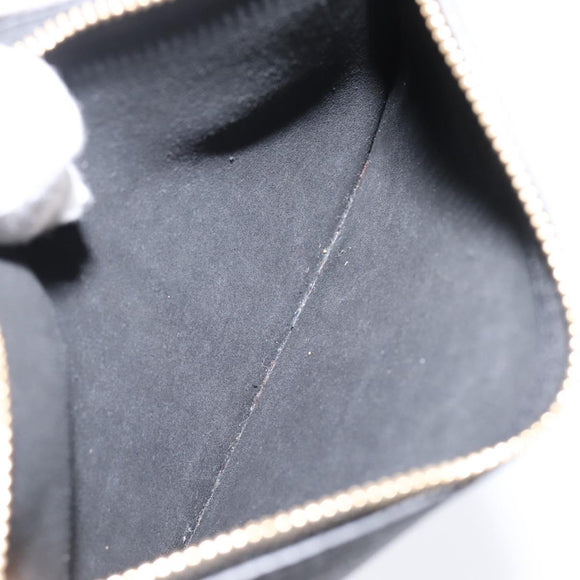SAINT LAURENT Tote Bag Leather Black Gold 394195 Auth bs37268