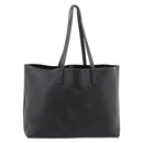 SAINT LAURENT Tote Bag Leather Black Gold 394195 Auth bs37268-2