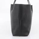 SAINT LAURENT Tote Bag Leather Black Gold 394195 Auth bs37268-4