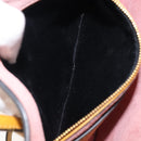 Miu Miu Hand Bag Leather 2way Yellow Gold Tone Auth bs37269A-30