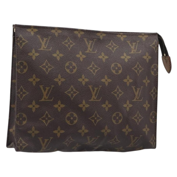 LOUIS VUITTON Monogram Poche Toilette 26 Pouch M47542 LV Auth bs37273