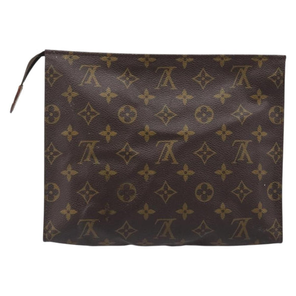 LOUIS VUITTON Monogram Poche Toilette 26 Pouch M47542 LV Auth bs37273