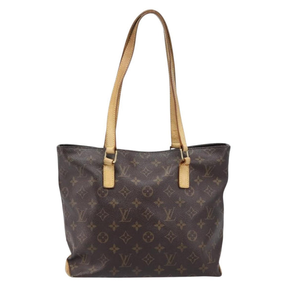 LOUIS VUITTON Monogram Cabas Piano Tote Bag M51148 LV Auth bs37274