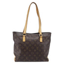 LOUIS VUITTON Monogram Cabas Piano Tote Bag M51148 LV Auth bs37274-2