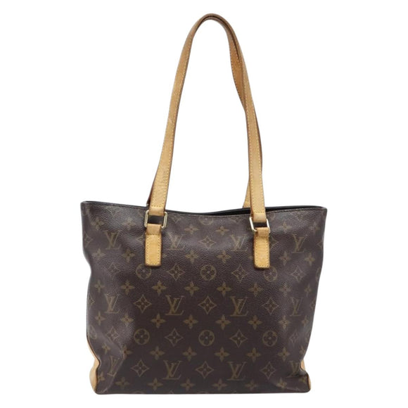 LOUIS VUITTON Monogram Cabas Piano Tote Bag M51148 LV Auth bs37274