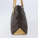 LOUIS VUITTON Monogram Cabas Piano Tote Bag M51148 LV Auth bs37274-3