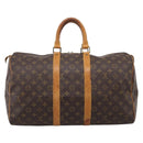 LOUIS VUITTON Monogram Keepall 45 Boston Bag M41428 LV Auth bs37277-2