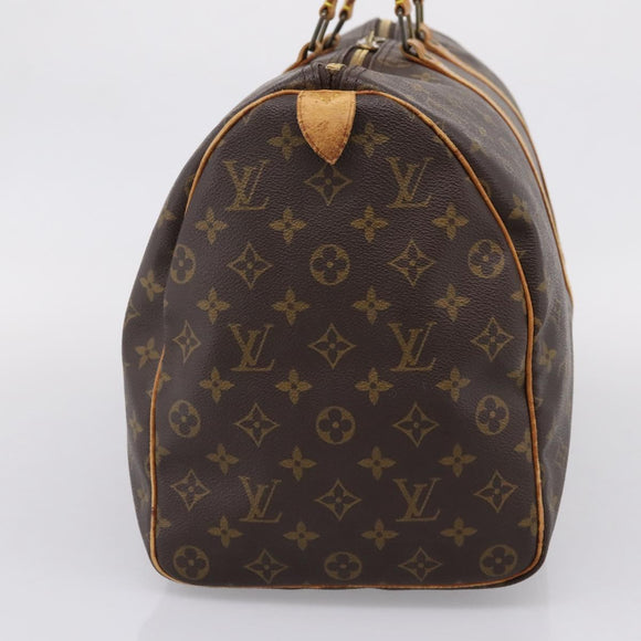 LOUIS VUITTON Monogram Keepall 45 Boston Bag M41428 LV Auth bs37277