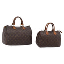 LOUIS VUITTON Monogram Hand Bag 2 Set LV Auth bs37279-1
