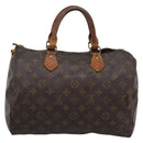 LOUIS VUITTON Monogram Hand Bag 2 Set LV Auth bs37279-3