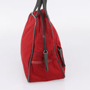 Salvatore Ferragamo PRADA Hand Bag Nylon 3 Set Black Beige Red Auth bs37283-10