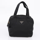 Salvatore Ferragamo PRADA Hand Bag Nylon 3 Set Black Beige Red Auth bs37283-15
