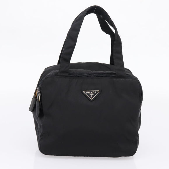 Salvatore Ferragamo PRADA Hand Bag Nylon 3 Set Black Beige Red Auth bs37283