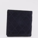CHANEL Wallet Leather 3 Set Black Red Navy CC Auth bs37285-11