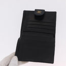 CHANEL Wallet Leather 3 Set Black Red Navy CC Auth bs37285-8