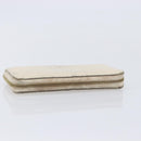 LOUIS VUITTON Damier Azur Monogram Empreinte Wallet 2 Set Ivory LV Auth bs37286-16