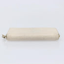 LOUIS VUITTON Damier Azur Monogram Empreinte Wallet 2 Set Ivory LV Auth bs37286-18