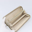 LOUIS VUITTON Damier Azur Monogram Empreinte Wallet 2 Set Ivory LV Auth bs37286-21