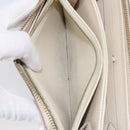 LOUIS VUITTON Damier Azur Monogram Empreinte Wallet 2 Set Ivory LV Auth bs37286-22