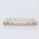 LOUIS VUITTON Damier Azur Monogram Empreinte Wallet 2 Set Ivory LV Auth bs37286-6