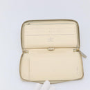 LOUIS VUITTON Damier Azur Monogram Empreinte Wallet 2 Set Ivory LV Auth bs37286-9