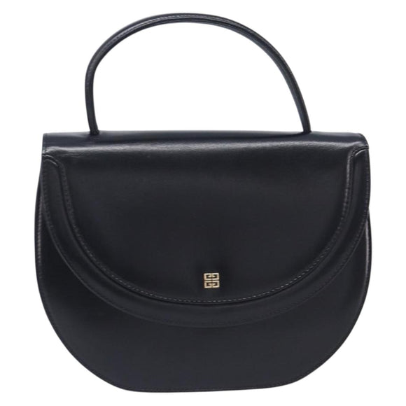 GIVENCHY Shoulder Bag Leather 2 Set Black Auth bs37287