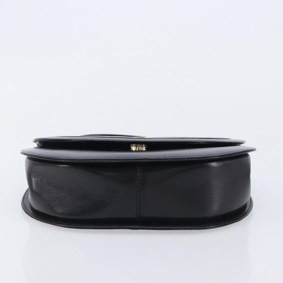 GIVENCHY Shoulder Bag Leather 2 Set Black Auth bs37287