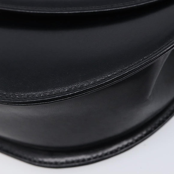 GIVENCHY Shoulder Bag Leather 2 Set Black Auth bs37287