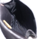 CHANEL Glasses Case Lamb Skin Dark Brown CC Auth bs37291-11