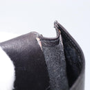 CHANEL Glasses Case Lamb Skin Dark Brown CC Auth bs37291-12