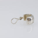 CHANEL Earring metal Silver CC Auth bs37292-4