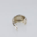 CHANEL Earring metal Silver CC Auth bs37292-8