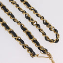 CHANEL Necklace metal Gold Tone CC Auth bs37294A-4