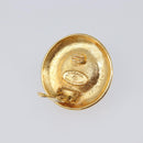CHANEL Earring metal Gold Tone CC Auth bs37295-11