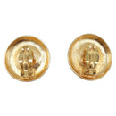 CHANEL Earring metal Gold Tone CC Auth bs37295-3