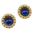CHANEL Earring metal Gold Tone CC Auth bs37297-1