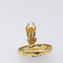 CHANEL Earring metal Gold Tone CC Auth bs37297-12