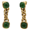 CHANEL Earring metal Gold Tone CC Auth bs37299-2