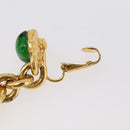 CHANEL Earring metal Gold Tone CC Auth bs37299-9
