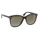 GUCCI Sunglasses plastic Dark Brown Auth bs37304-1