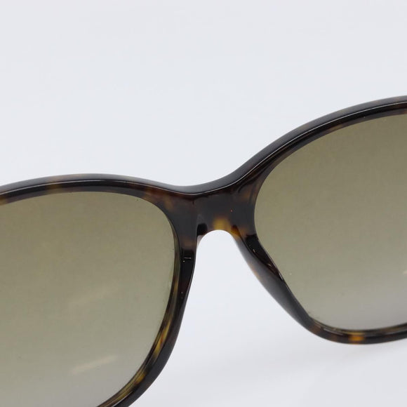 GUCCI Sunglasses plastic Dark Brown Auth bs37304