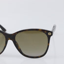 GUCCI Sunglasses plastic Dark Brown Auth bs37304-7