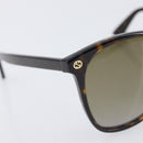 GUCCI Sunglasses plastic Dark Brown Auth bs37304-8