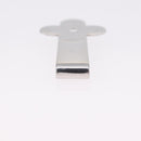 LOUIS VUITTON Money Clip metal 2 Set Silver LV Auth bs37306-13
