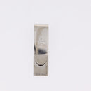 LOUIS VUITTON Money Clip metal 2 Set Silver LV Auth bs37306-2