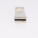 LOUIS VUITTON Money Clip metal 2 Set Silver LV Auth bs37306-6