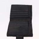 CHANEL Bicolore Wallet Leather 2 Set Black CC Auth bs37308-8